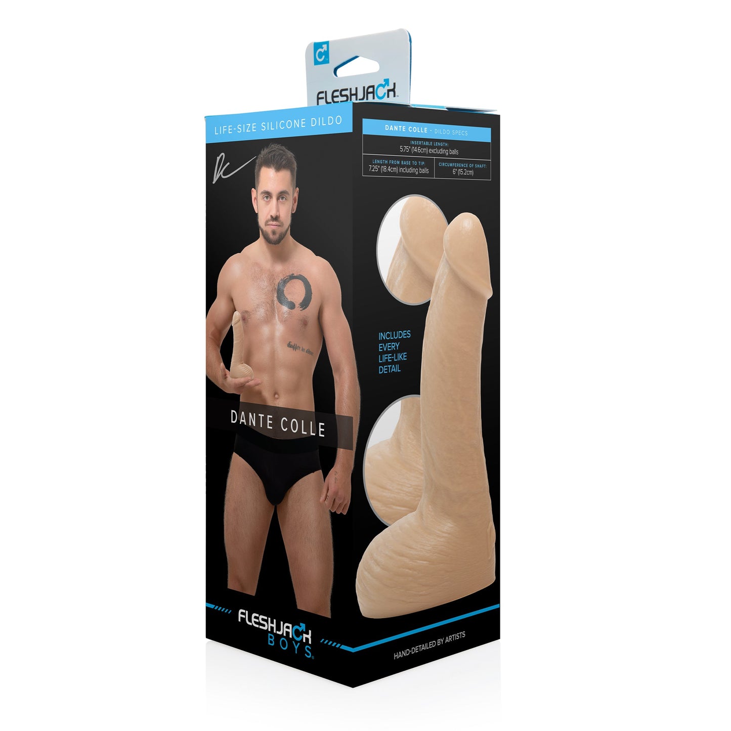 Fleshjack Boys Dante Colle Dildo